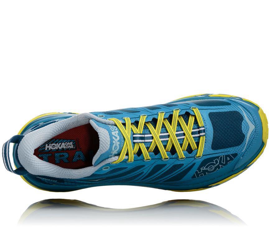 Tenis Hoka One One Trail Hombre Azules - Mafate Speed 2 - BAHZ95164